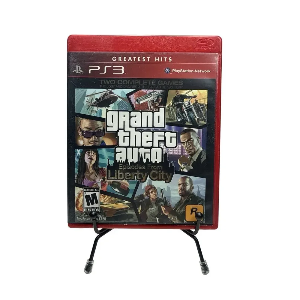 Grand Theft Auto GTA Episodes From Liberty City (PlayStation 3 2010) PS3 w Map